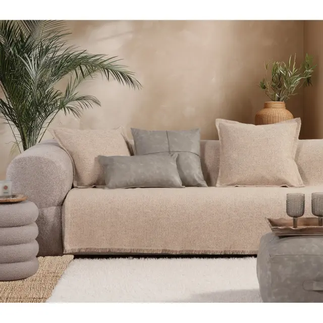 ΡΙΧΤΑΡΙ ΔΙΘΕΣΙΟΥ ΚΑΝΑΠΕ ALAMO 25 170X250 NEF-NEF HOMEWARE, 55% ΠΟΛΥΕΣΤΕΡΑΣ -23% ΑΚΡΥΛΙΚΟ -22% ΒΑΜΒΑΚΙ - STONE (038953) 3