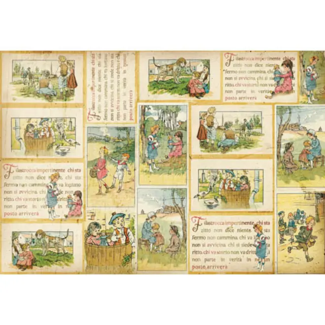 Ριζόχαρτο Stamperia - Victorian Tales - 48x33cm