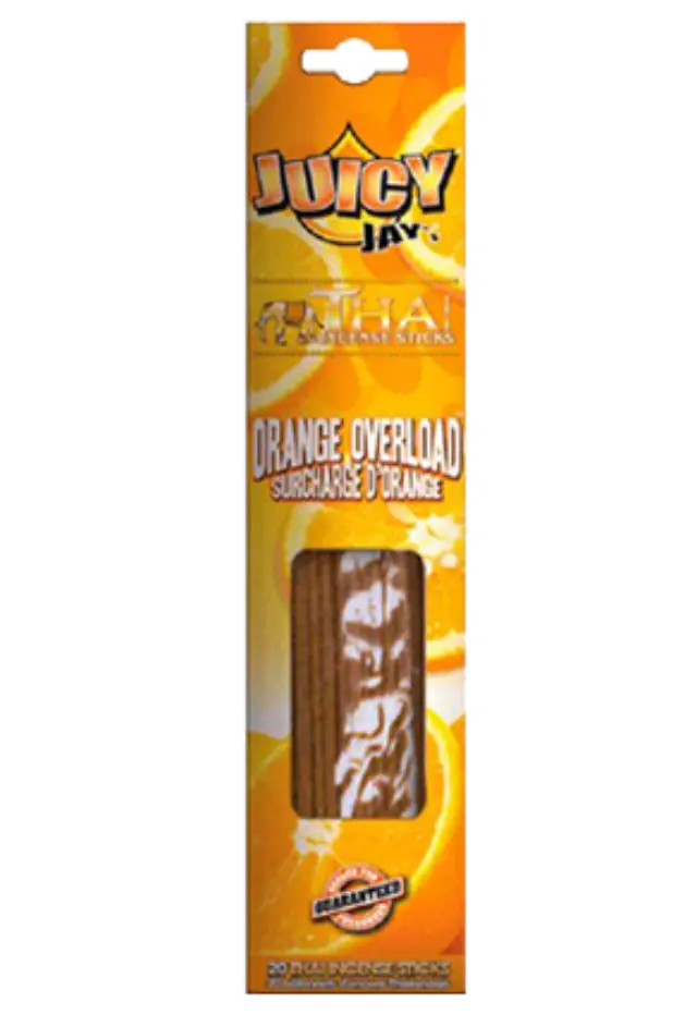 Juicy Jays Thai Incense Sticks Αρωματικά - Orange (Πορτοκάλι) 20 τεμ.