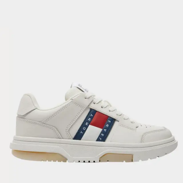Sneaker Tommy Hilfiger The Brooklyn Leather Lace-Up EN0EN02576-YBL Άσπρο - 36