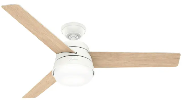 Hunter Finley 132 Fresh White - Ανεμιστήρας Οροφής με Φωτιστικό 2
