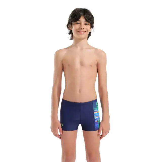 Arena Boy's Lit Logo Swim Shorts Μπλε Σκούρο 010692-750 (Arena)