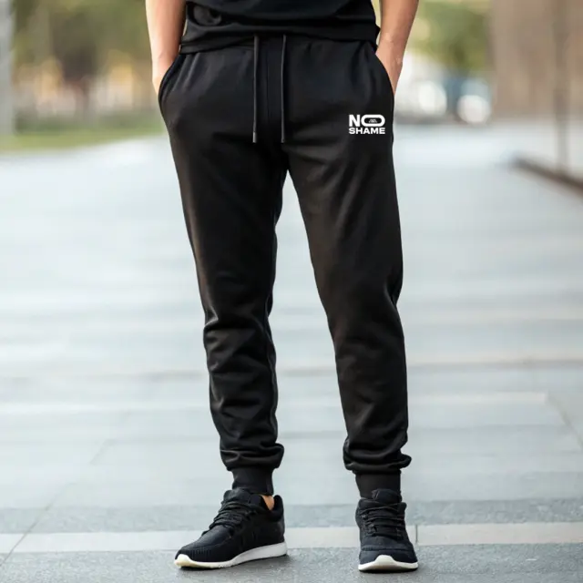 Φόρμα Noshame® Μαύρη με τύπωμα - 612528 - XXL