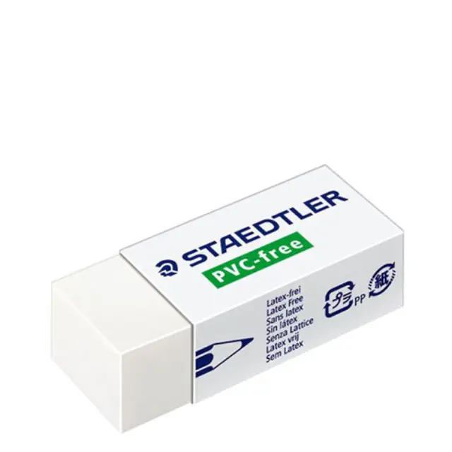 Γόμα STAEDTLER Rasoplast Λευκή (525B30) (STD525B30)