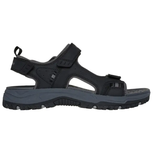 Ανδρικά Ανατομικά Πέδιλα Skechers Rigdon 205139-BLK Μαύρα Μαύρο - 42