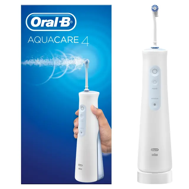 Oral-B AquaCare 4 με Τεχνολογία Oxyjet Συσκευή Καθαρισμού με Νερό 1pc
