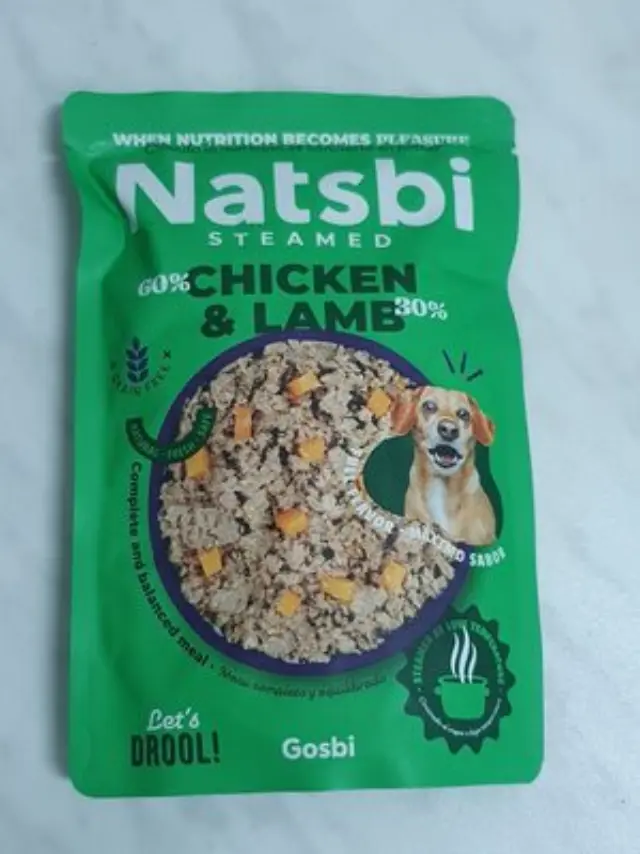 Natsbi Υγρή Τροφή Σκύλων με Κοτόπουλο και Αρνί 200gr