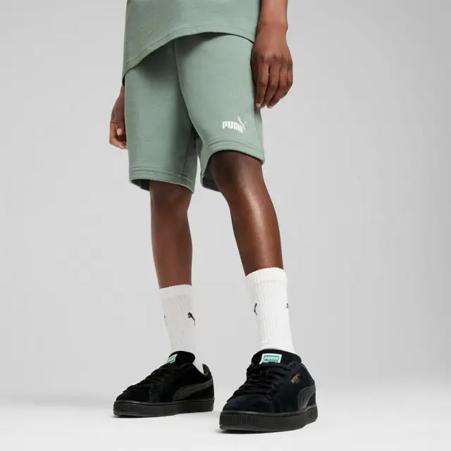 Puma Boy's Essentials 2 Color No1 Logo Shorts Πράσινο 685826-30 (Puma)