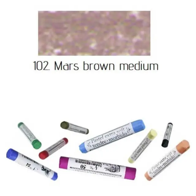 Soft pastel Extrafine Renesans - Grey rose deep