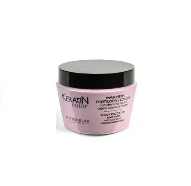 Phytorelax Keratin Color Protection Hair Mask Μάσκα για Προστασία Χρώματος των Βαμμένων Μαλλιών, 250ml