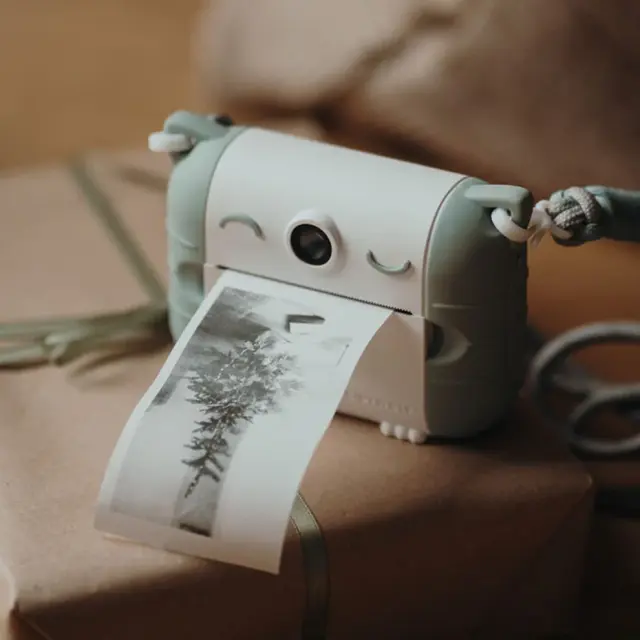 KIDYWOLF Φωτογραφική Μηχανή με Θερμική Εκτύπωση Instant Camera Πράσινη 181221 2