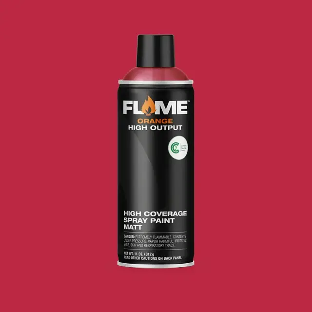 Flame Orange Spray Paint 400ml FO-311 Crazy Cherry
