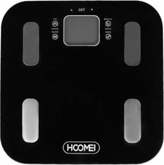 Hoomei Ψηφιακή Ζυγαριά σε Μαύρο χρώμα HM-1560