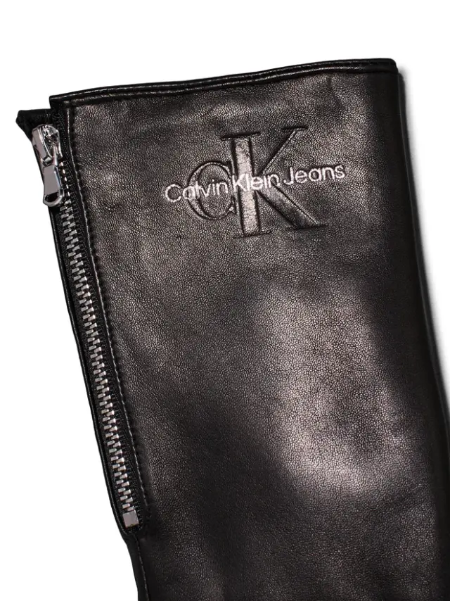 Γυναικεία Δερμάτινα Γάντια Calvin Klein K60K612665 01R Μαύρα Μαύρο - One Size 3