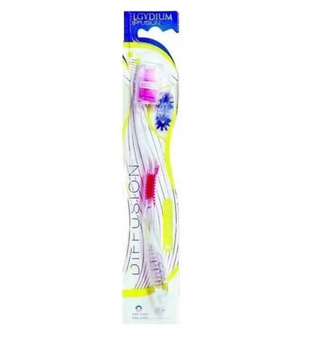 Elgydium Diffusion Medium Κόκκινη Μέτρια Οδοντόβουρτσα, 1τμχ