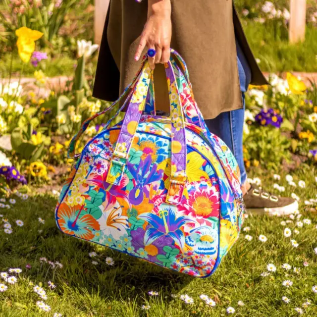 Pylones Υφασμάτινoς Σάκος Ταξιδιού / Travel Bag: Weekend (4 σχέδια) Bouquet 2
