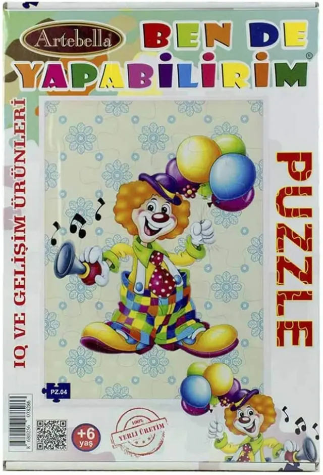 Artebella Σετ Παζλ 20x30cm 6+ Ετών, PZ-04