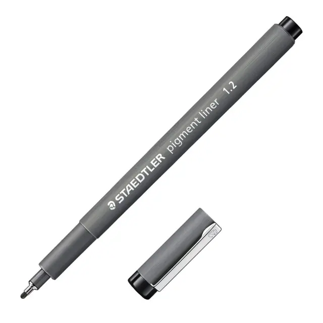 Μαρκαδόρος Pigment Liner Black - 1.2mm