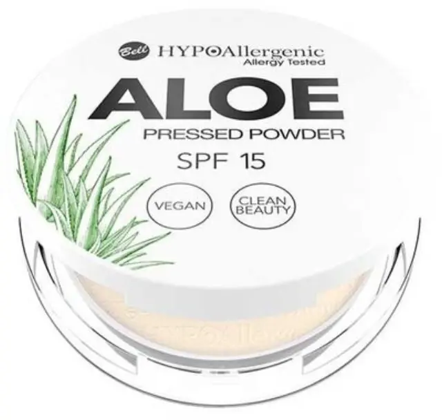 Bell HYPOAllergenic Aloe Pressed Powder SPF15 No 02 Vanilla 5g