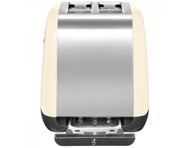 Φρυγανιέρα KitchenAid 5KMT221EAC με ισχύ 1100W και χωρητικότητα 2 φέτες ψωμιού - Almond Cream5KMT221EAC 3