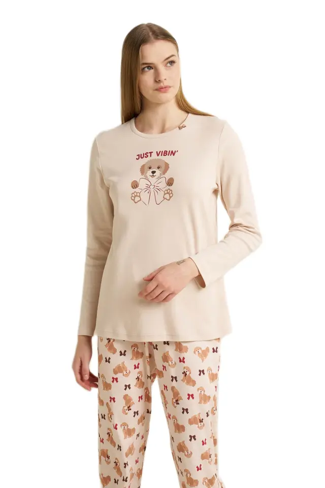 Vamp σετ γυναικεία χειμερινή πυτζάμα 25203-1 - XXL 2