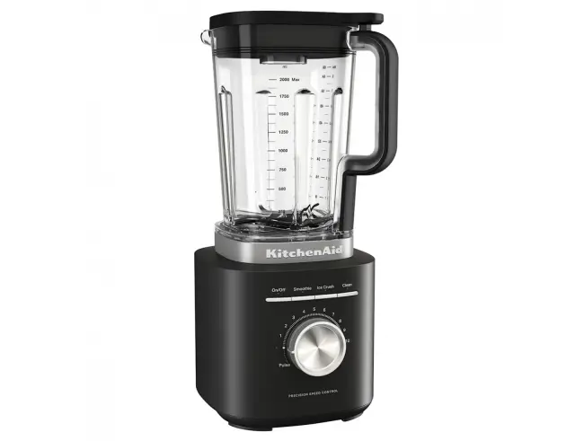 Μπλέντερ KitchenAid Pure Power 5KSB2073EBM με ισχύ 1200W, χωρητικότητα 2L και 10 ταχύτητες - Matt Black5KSB2073EBM