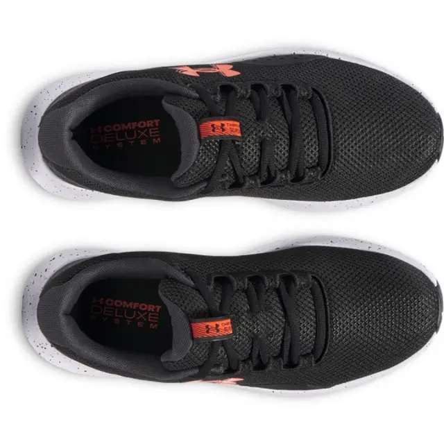 Under Armour Charged Surge 4 (3027000-004) - Γκρί-Πορτοκαλί 3