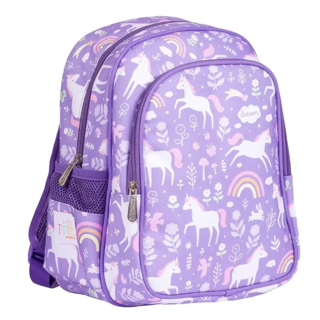 A Little Lovely Company Τσάντα Πλάτης με Ισοθερμική Θήκη (32x27x19) Unicorn Dreams BPUDPU74 2