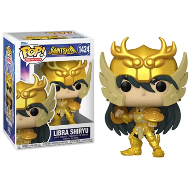 Funko Pop! Animation: Saint Seiya Knights of the Zodiac - Libra Shiryu #1424 Vinyl Figure