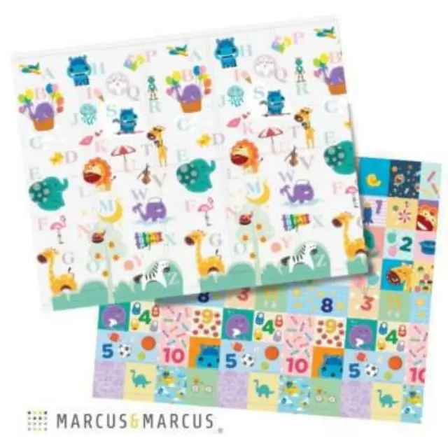 Marcus & Marcus Χαλί Δραστηριοτήτων ABC 200x150x1cm 2 όψεις Αδιάβροχο