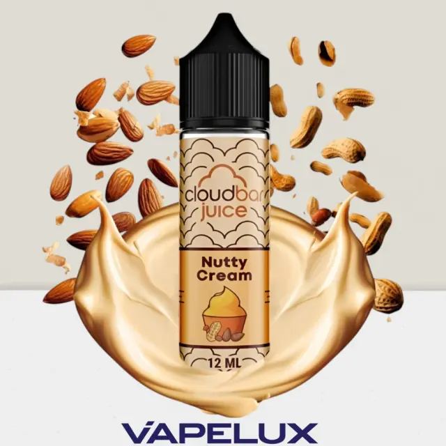 CloudBar Juice Flavor Shots Nutty Cream 12ml to 60ml