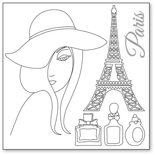 Ριζόχαρτο Napkin 50x50cm Silhouette Art Napkin