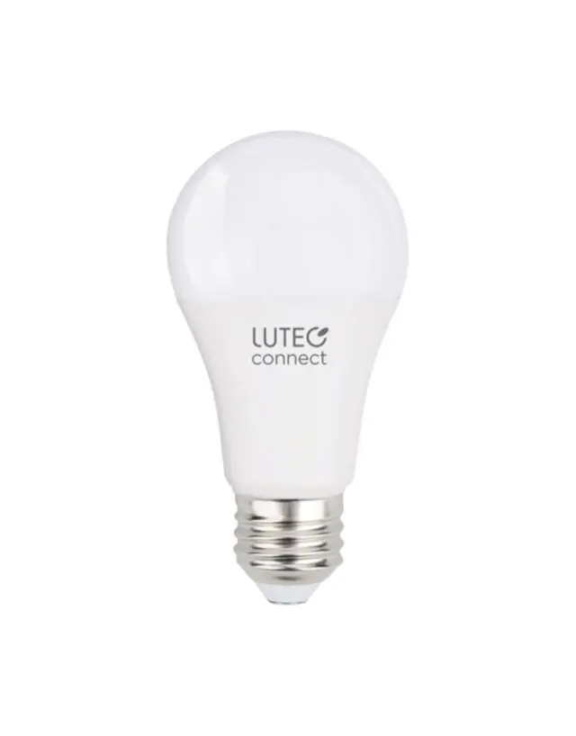Έξυπνη λάμπα LED A60 E27 9,2W ρυθμιζόμενο λευκό 2700-6500Κ + RGB Lutec Connect