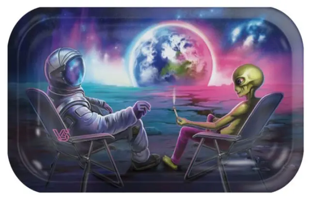 V-Syndicate Rolling Tray Δίσκος Blunt Orbit - Small (16x27cm)