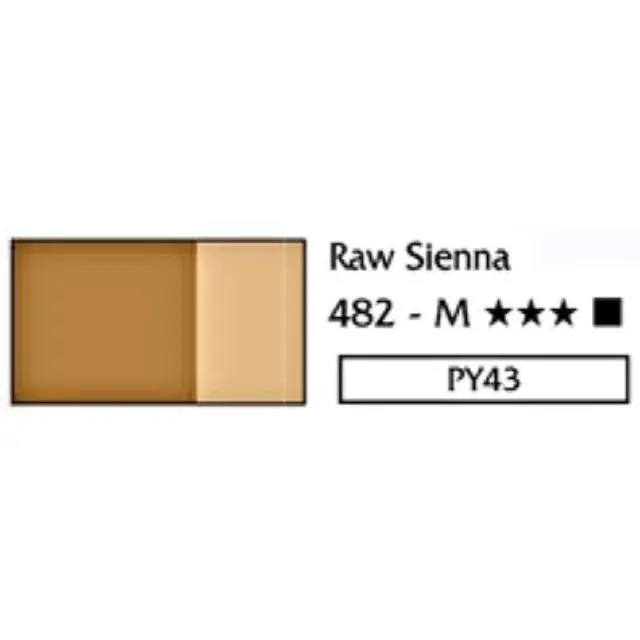 Λάδι Ζωγραφικής Lefranc Louvre - 482 Raw Sienna - 20ml