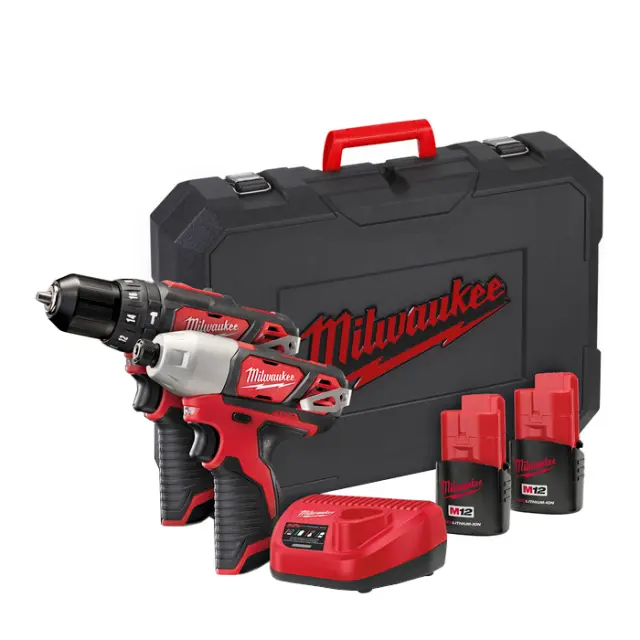 Σετ Εργαλείων Μπαταρίας MILWAUKEE M12 BPP2F-152C