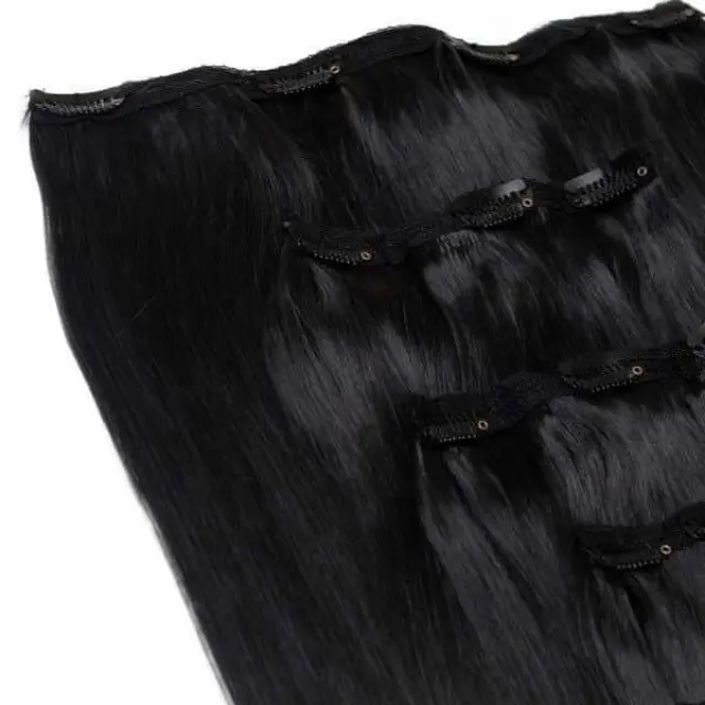 SEAMLESS1 HAIR EXTENSIONS ΤΡΕΣΑ ΜΕ ΚΛΙΠ 5 ΚΟΜΜΑΤΙΑ DUST 55ΕΚ 2