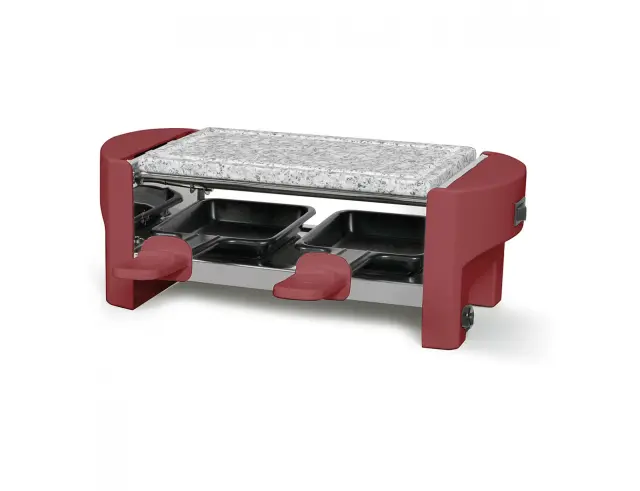 Γκριλιέρα Raclette Livoo DOC369RC με ισχύ 320W και επιφάνεια ψησίματος 20x10cm - Red DOC369RC 2