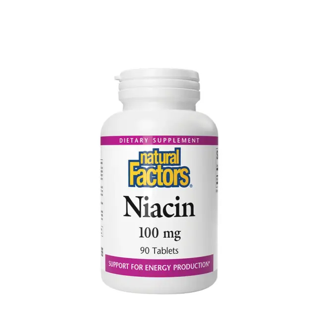 Natural Factors Niacin 100 mg