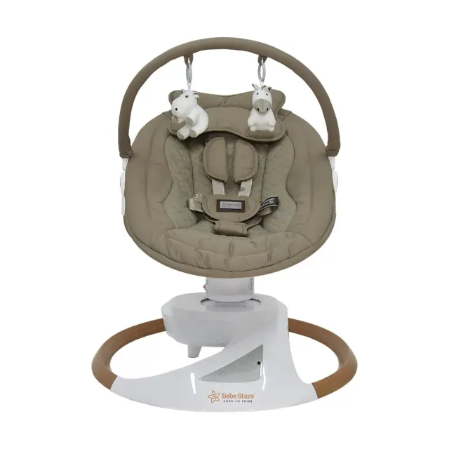 Κούνια Ηλεκτρική Bebe Stars Snuggle Natural Beige 256-182 2