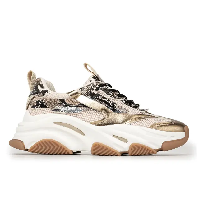 Γυναικεία Sneakers Steve Madden Possession-E 11004652-22H Light Bronze Χρυσό - 37
