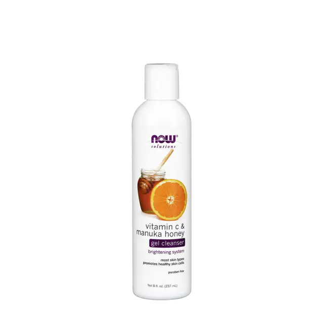 Now Foods Vitamin C & Manuka Honey Gel Cleanser