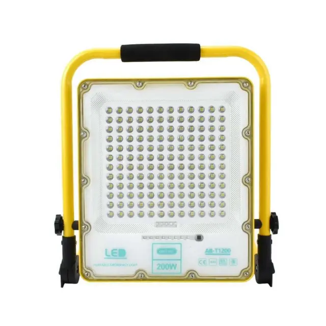 Στεγανός Προβολέας IP66 Ισχύος 200W με Ψυχρό Λευκό Φως AB-T1200 3