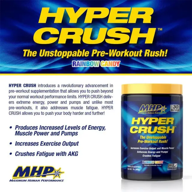 MHP Hyper Crush Strawberry Kiwi, 460 g 3
