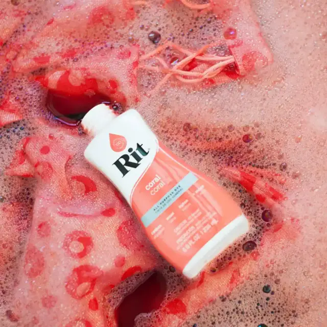 RIT DYE Liquid All-Purpose Βαφή Υφασμάτων – Coral 236ml 3