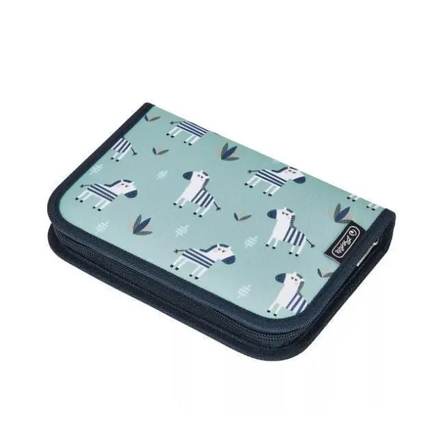 Herlitz Κασετίνα Μονή Γεμάτη Crazy Zebra (50043330)