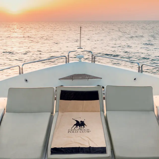 Πετσέτα Θαλάσσης 90x170 400gsm Essential Greenwich Polo Club 4046 Taupe-Black 100% βαμβακερό 3