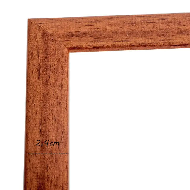 κορνίζα ξύλινη για πτυχίο δίπλωμα κ.λ.π 21X 29,7cm - Α4 χρώμα καφέ Κ41/041 2
