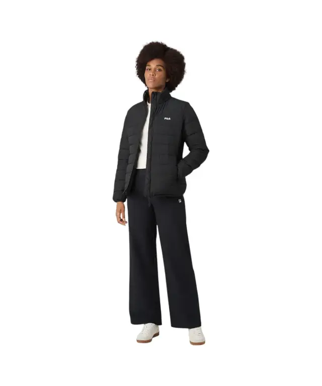 Fila - Γυναικείο Μπουφάν Revello Regular Lightweight FAW1220-80010 Μαύρο 3