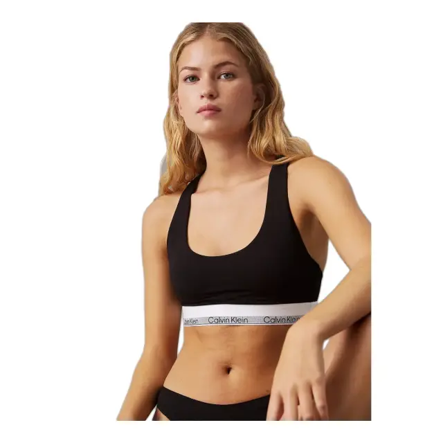 Calvin Klein Γυναικείο Μπουστάκι Modern Air, Χρώμα Μαύρο 3